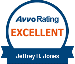 Avvo Rating Excellent | Jeffrey H. Jones